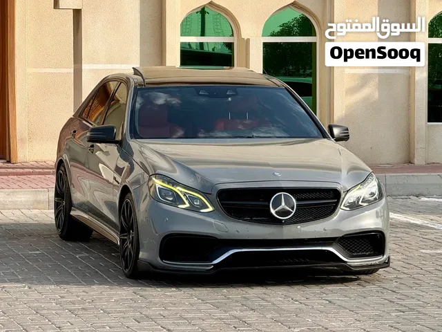مرسيدس بنز E63 AMG خليجي فل اوبش موديل 2014