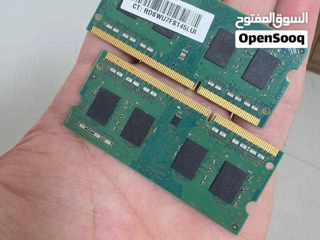 2×4GB DDR3 Laptop RAM – 8GB Total