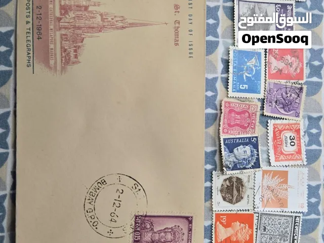 old stamps and 1st day cover