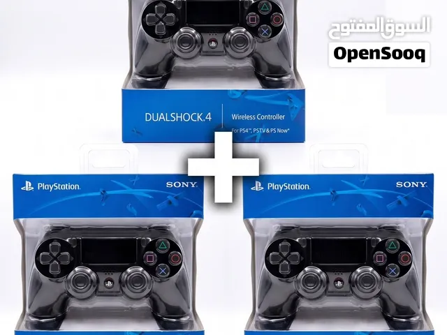 Ps4 controllers three Sony DualShock 4 Wireless Controllers for PS4 - Black