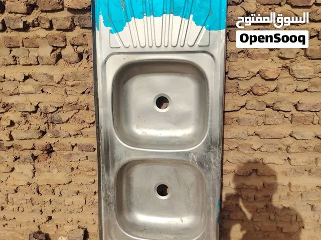للبيع حوض مطبخ ستانلس ستيل بحوضين