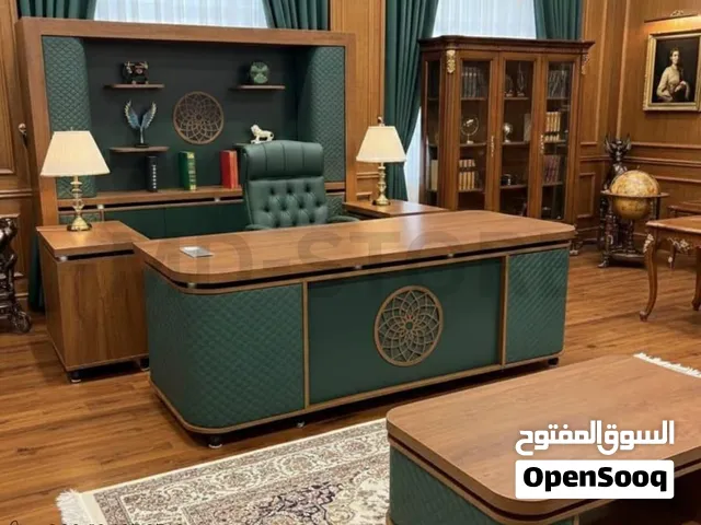 AFFORDABLE OFFICE DESKS AND COMPLETE SET AVAILABLE IN JEDDAH 140CM,160CM,180CM,200CM