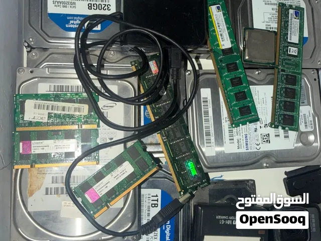 Hard drives and rams for sale