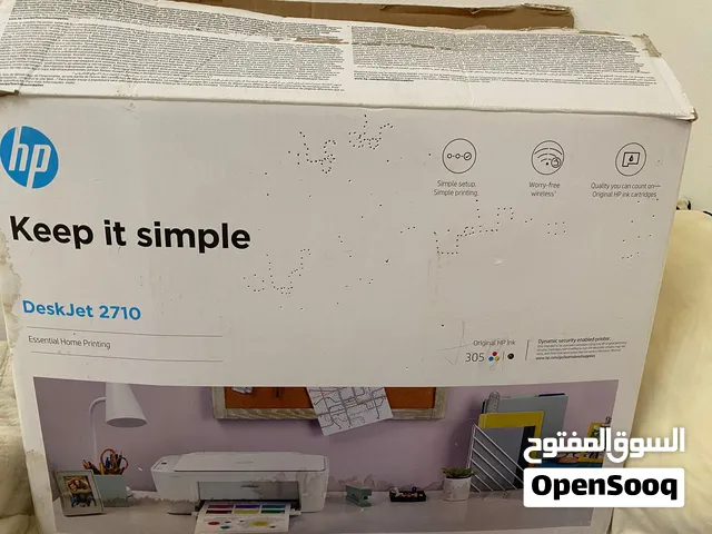 طابعة جديدة مع الحبر الملون والأسود جديد