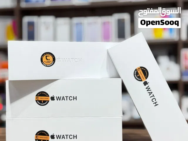 ساعة ابل SE 3 موديل 2025 , مقاس 44MM متوفر لون اسود وستارلايت ضمان لمدة سنة