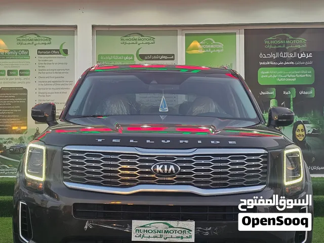 كيا تيلورايد موديل 2021 فئه EX وارد أمريكي السيارة بحالة الوكالة لاتفوت الفرصه وبادر با الحجز.......