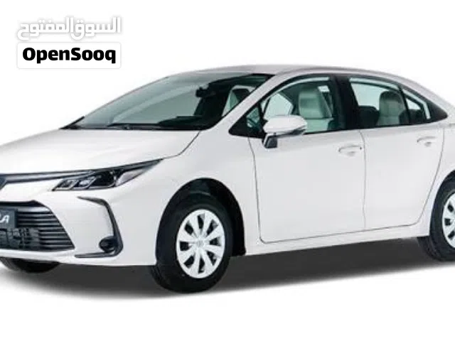 تأجير تويوتا كورولا 2025 أسعار تبدأ من 4 دينار
