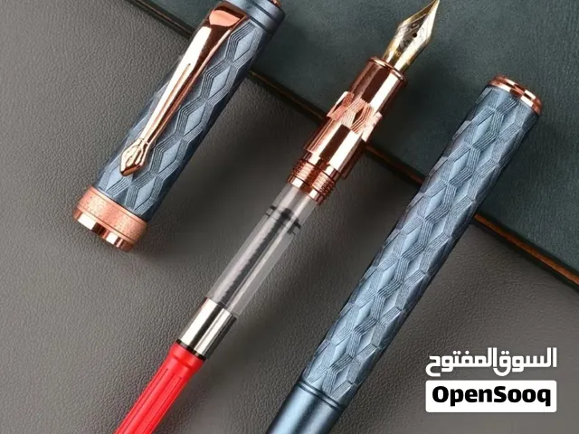 قلم حبر فاخر بتصميم تنفيذي مزخرف (رأس 0.5 مم) – لمسة أنيقة وتجربة كتابة احترافية