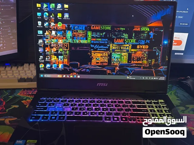 للبيع لابتوب MSI قيمنق RTX 5060