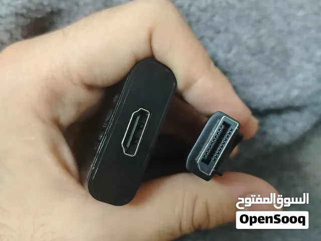 تحويلة displayport to hdmi استعمال خفيف مع مبرد انتل