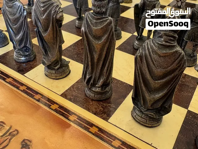 شطرنج أثري فاخر – جيش إسلامي ضد الصليبيين