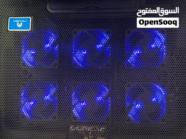 حاملة لابتوب ب6 مراوح وأضواء