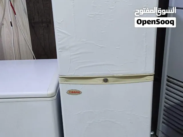 ثلاجه بابين فريزر فوك وثلاجه جوه ماركه تكنو شغاله ماداخله تصليح أبــد