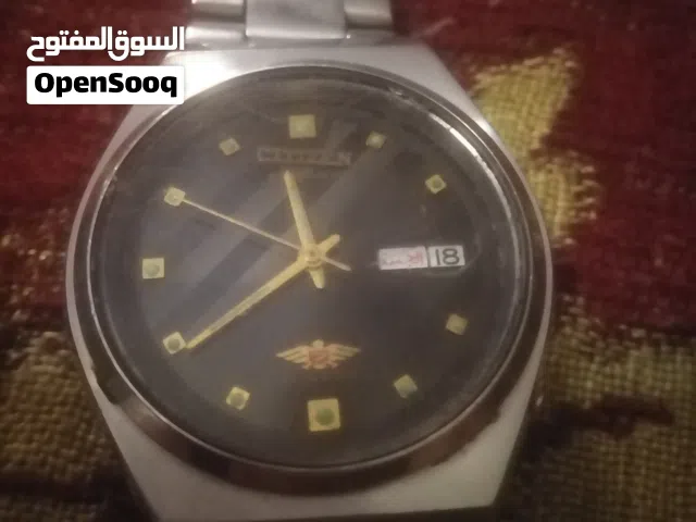 ساعه سيتزن اوتوماتيك نتيجه وتاريخ بحاله جيدا جدا