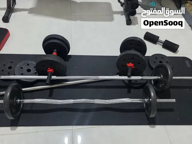 بارات ودنابل تمرين مع اوزان
