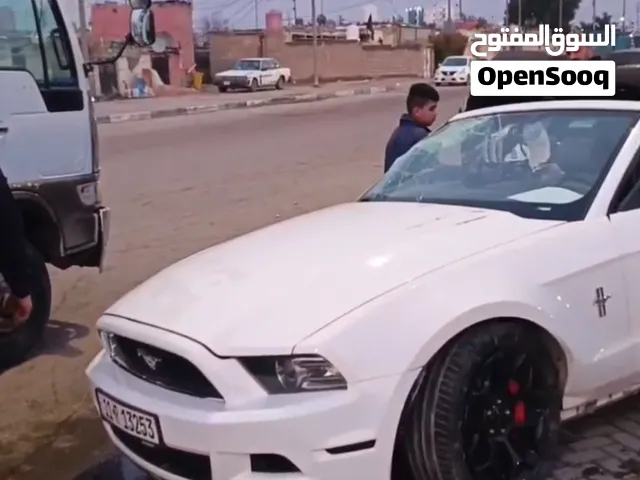 فورد موستنك2013 محرك 6سلندر بيه حادث