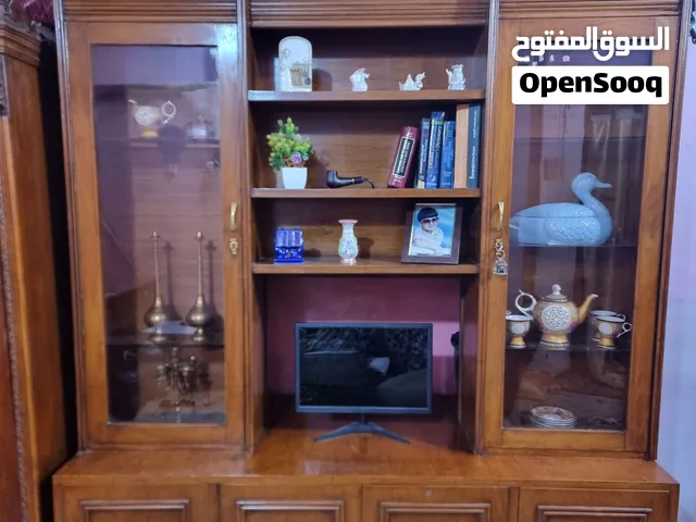 بوفيه وجهين خشب صاج شغل عراقي قديم  موديل كلاسيك