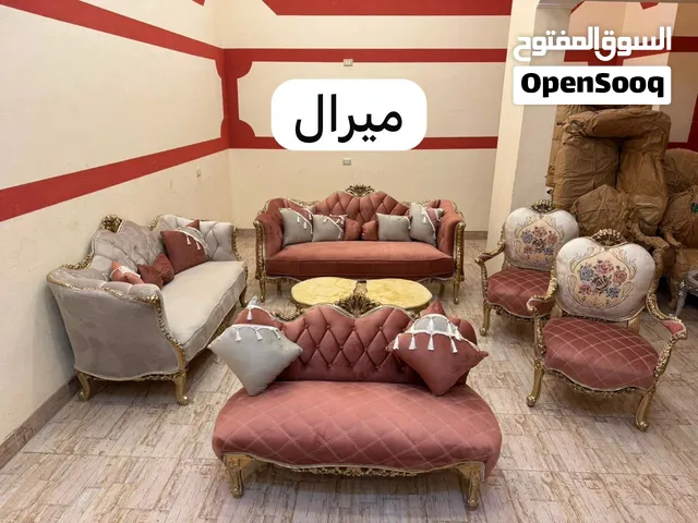 غرفة جلوس فخمة