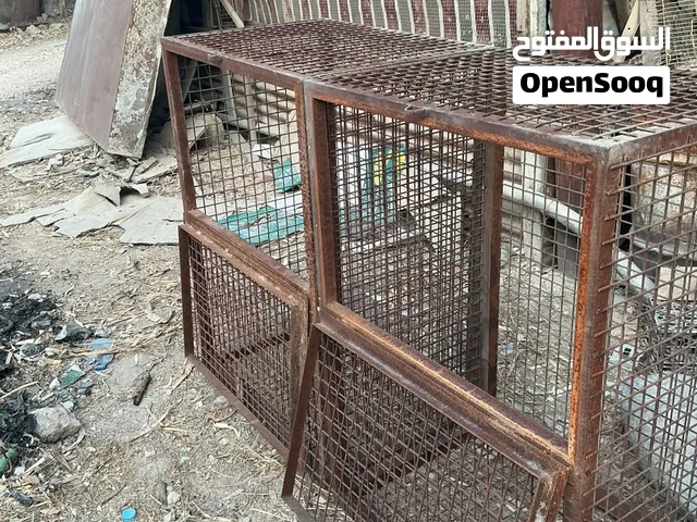 قفص حديد ثقيل بزبط لعصفير كوكتيل لجاج ارانب