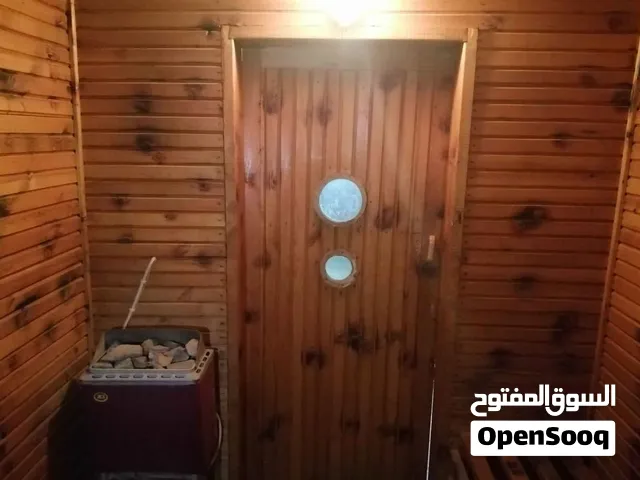 غرفه ساونا مع جهاز ساونا فنلندي الاصلي