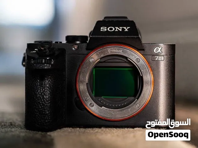 كاميرا سوني A7II نظيفة للبيع والشتر قليل جداً