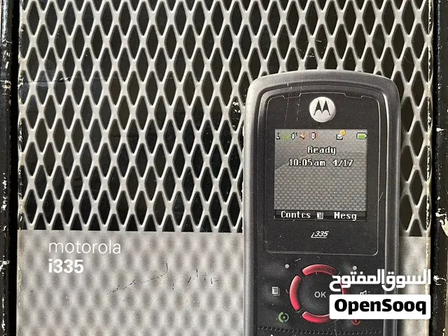 تحفة نادرة لهواة التجميع: جوال موتورولا i335 (زيرو) إصدار شبكة برافو السعودية