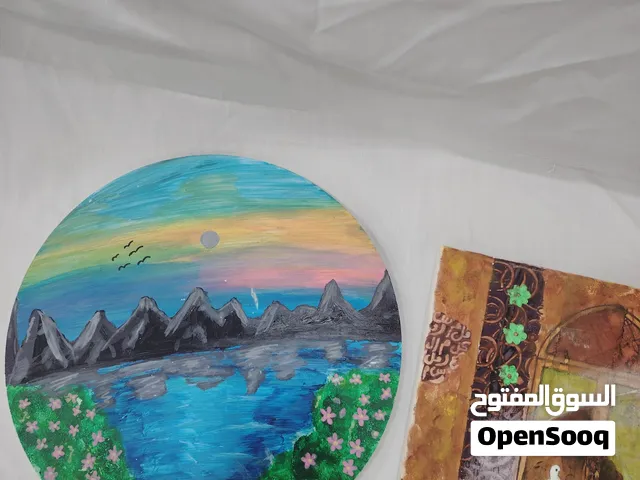 لوحات مرسومه ب الوان الاكريلك