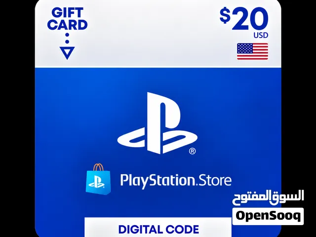 PlayStation Network Gift Card $20 USD (USA Region) - Instant Digital Delivery