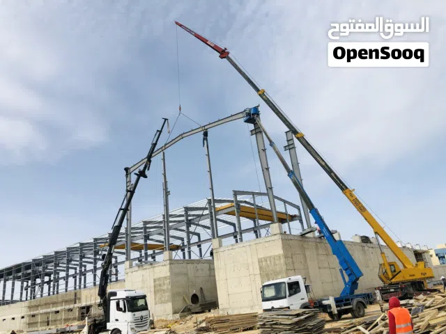 ونشات رافعات كرين جميع الاحجام رافعات سله خدمات نقل مثقلات