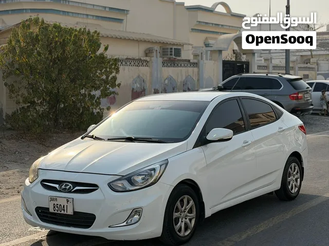 هيونداي أكسنت 2014 خليجي بحالة ميكانيكية جيدة جداً  Hyundai accent - GCC specs very good mecaniclly
