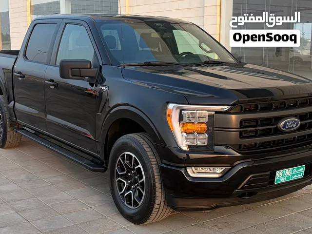 فورد F150 سبورت 2021 سبوركراو 3.5 أسود تسجيل جديد وارد أمريكا