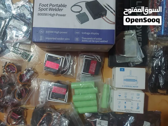 مجموعة إلكترونيات وروبوتكس متكاملة للبيع دفعة واحدة – أكثر من 100 قطعة