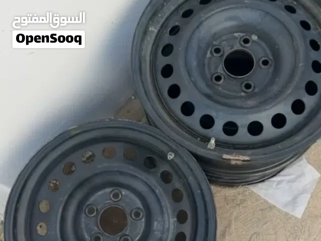 للبيع 4 جنوط حديد نيسان أصلية وكالة مقاس 17 إنش