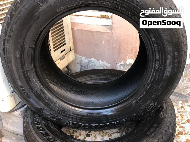 زوج اطارات ماركة يوكوهاما ياباني حجم 265/65/18