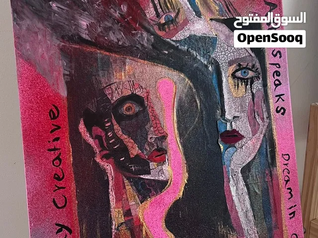 لوحات صنعت بكل حب بايدي بحرينيه / paintings made with love