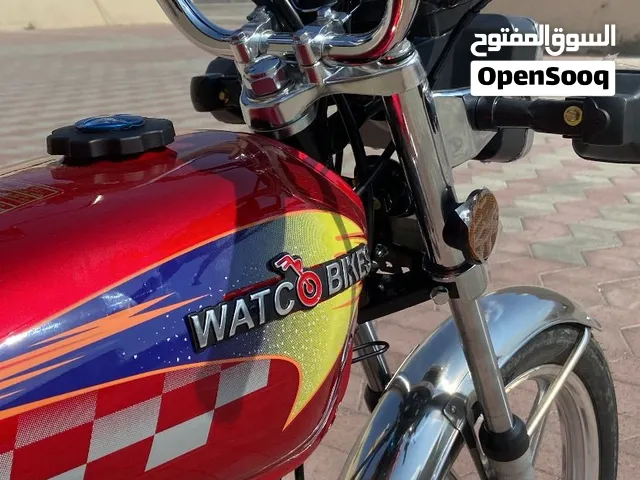 دراجه cg 120 جديده من الوكاله بقراطيسه لون احمر موديل 2026