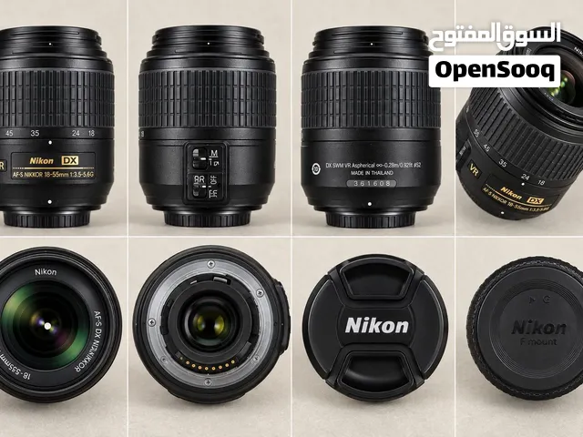 عدسة Nikon AF-S DX NIKKOR 18-55mm f/3.5-5.6G VR