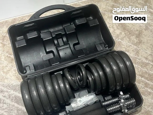 حقيبة اوزان ( دامبلز ) + كرسي للتمارين متغير الزوايا