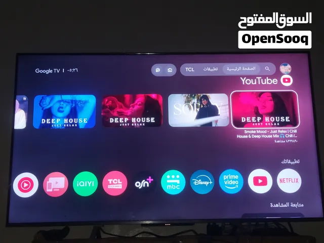 شاشة TCL 55 بوصة اصلية من شركة بن خولة QLED موديل C725 اندرويد سمارت كيوليد شاشة الألعاب والأفلام
