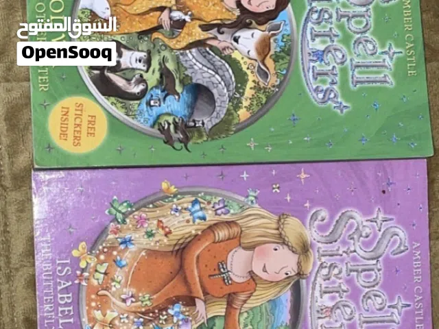 4 Spell Sisters story book with free sticker inside