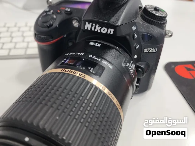 camera nikon d7200 + tamron 90mm   macro lens + dji osmo mobile SE