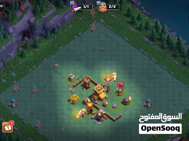 حساب كلاش للبيع وصيد