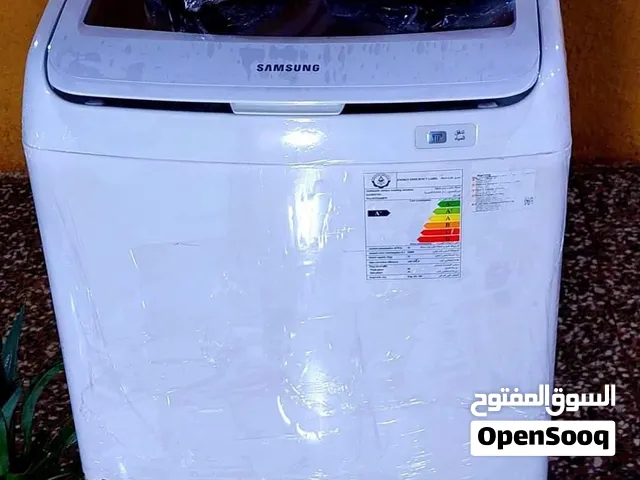 غساله فول اوتوماتيك سامسونك اصلي تايلندي وكاله مستخدم قليل جدا وضمان حجم 14 كيلوو بطانيه بلادي شركه