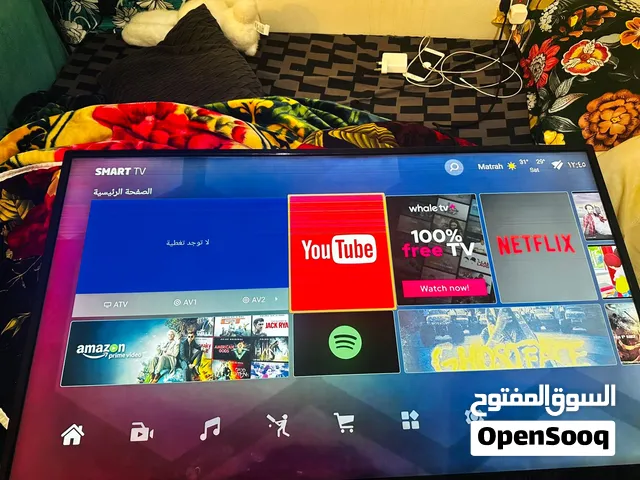 شاشة تلفاز نضيفه للبيع بسعر مغري 37 ريال 43 برصله