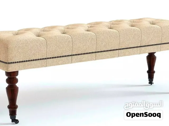 Pottery Barn Tufted Upholstered Bench