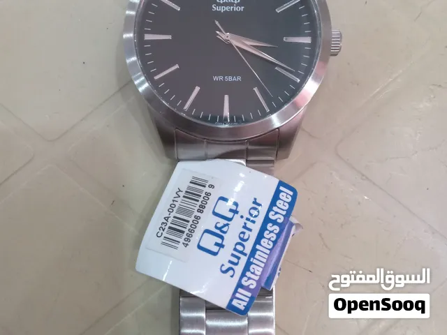 ساعة Q.Q ياباني اصلي جديدة بالكرتونة