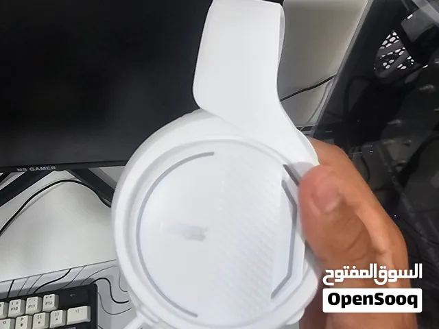 سماعة جديدة ما فيها خرابات البي سي فقط مع مايك في هاء