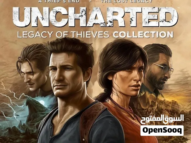 Uncharted 4 + GTA San Andreas  PS4/PS5  ضمان مدى الحياة