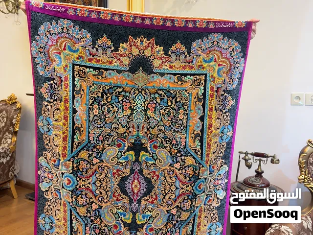 سجادة يدوية الصنع، مصنوعة بالكامل من الحرير، من أجود سجاد قم الإيراني
