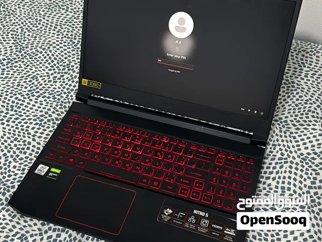 لابتوب ACER NITRO 5 GAMING نظيف جدًا